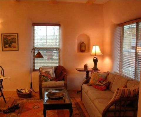 Relaxing time in cozy living room