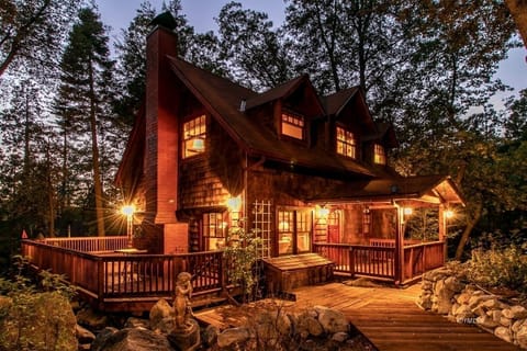 Fron porch and rear deck