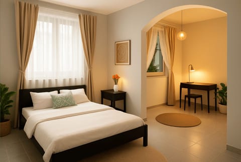Apartment, 1 Bedroom | 3 bedrooms, iron/ironing board, free WiFi