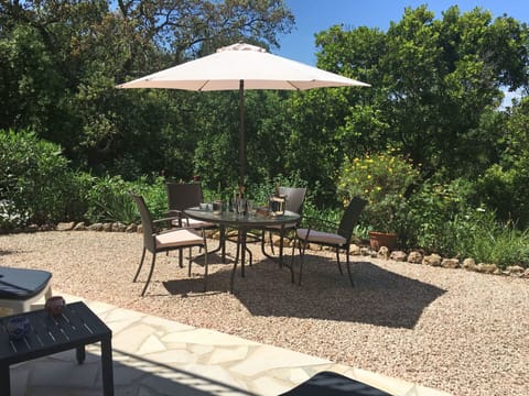 Property, Outdoor Table, Umbrella, Furniture, Table, Patio, Shade, Yard, Backyard, Real Estate