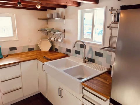 Kitchen with Wooden Top
