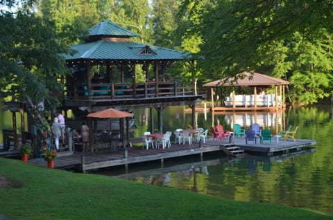 Fantastic Dock viewed from the house