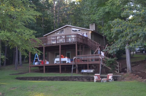 View of house from water