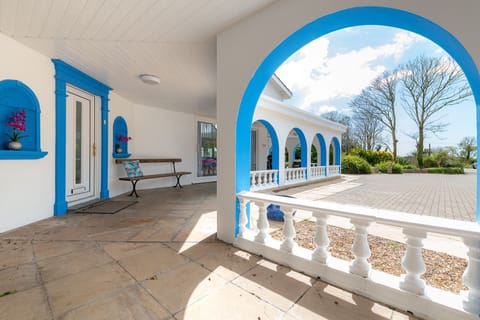 Coed Y Llan Front terrace