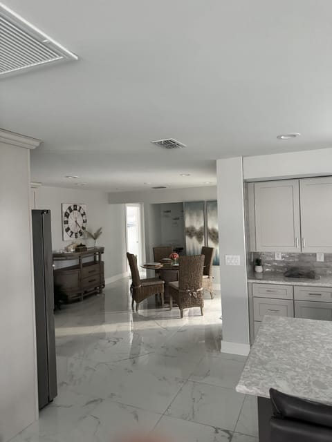 Brand new kitchen and dining area!