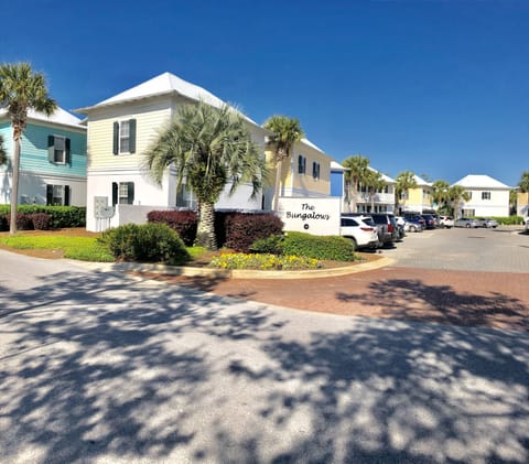 The Bungalow entrance is located approximately 350 feet from 30A