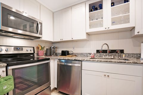 Kitchen Downstairs.  All the appliances are available.. 