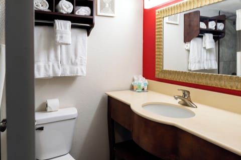 Free toiletries, hair dryer, towels, soap