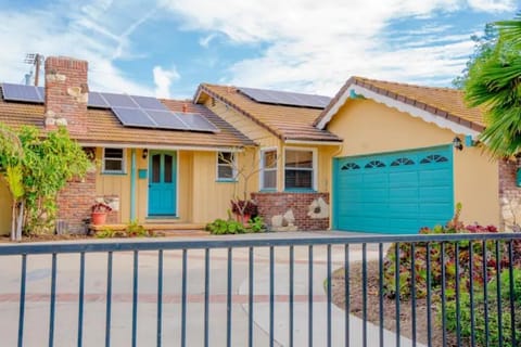 Gated and secured yard all around, 3-4 parking spaces, fits 40 feet RV