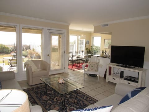 Spacious open floor plan with awesome ocean views.