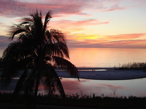Sunset from the balcony
