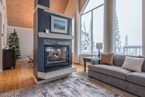 Gas Fireplace in Living Room 