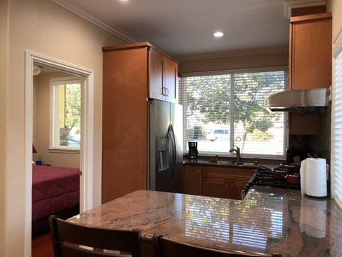 or Working (Keurig coffee maker in background!)