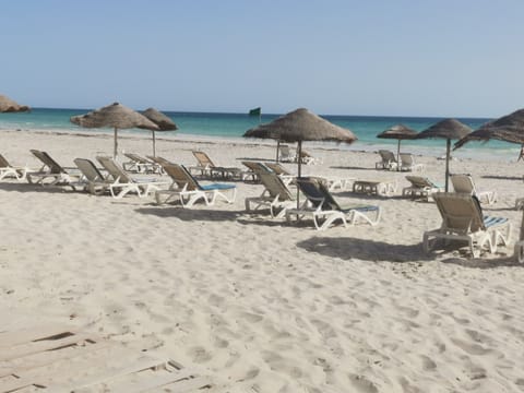 Private beach nearby