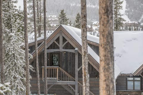 This home is beautiful covered in snow | Exterior