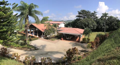 Nestled into a hillside, 900' above Playa Carrillo