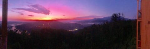 Glorious Sunrise at Mansion in the Sky in Gatlinburg