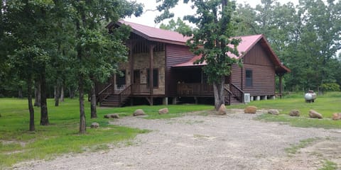 Pulling up to Cabin