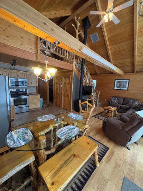 Kitchen and Living Room