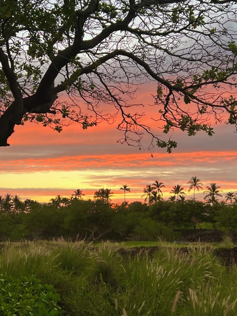 Sunset from your lanai. 