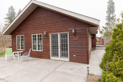 Exterior of house as you are looking from the parking area