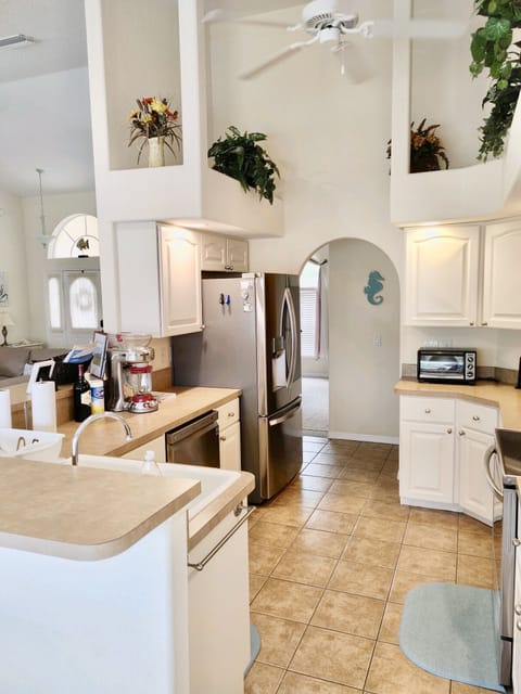 View of kitchen from breakfast nook 