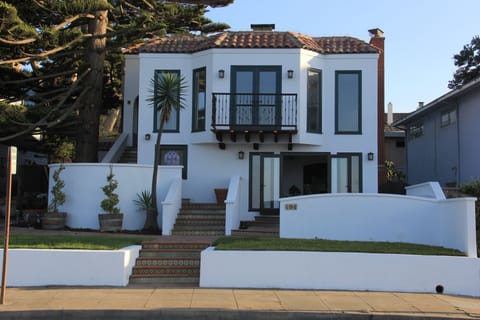 Stunning lower unit in Spanish revival house.