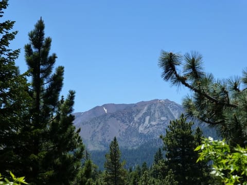 This is our view from the living room and the balcony
