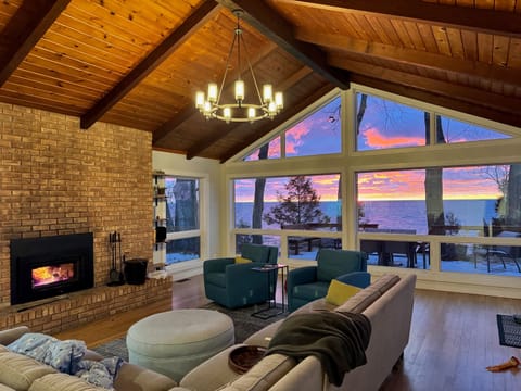 sweeping sunset view