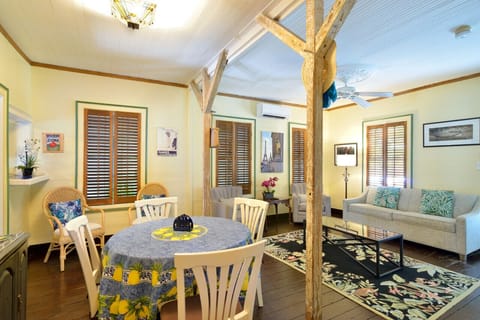 Open Concept Living and Dining Area
