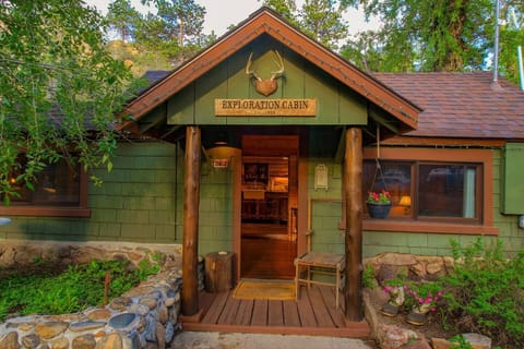 Exploration Cabin is tucked between Little Prospect Mountain and the Big Thompson River.