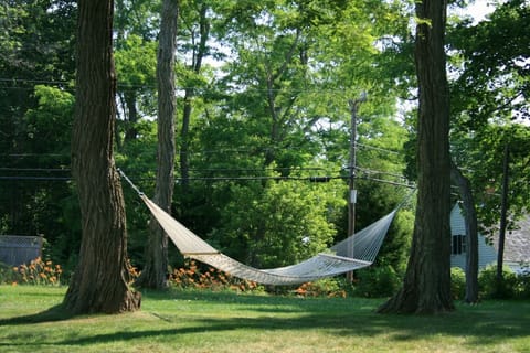 Take a nap, read a book or relax in the front yard