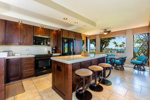 kitchen & inside dining area