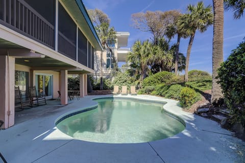 127 Dune Lane Private Pool Exterior