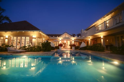 Night view from the golf course