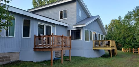Relax on either Master Bedroom deck or Living Room deck overlooking the Lake
