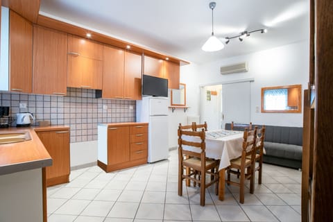 Your large bedroom with 2 bunk beds and a sofa bed 