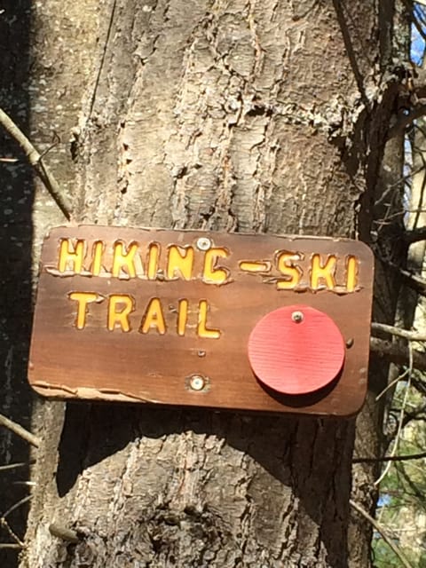 Hiking Trail at end of driveway
