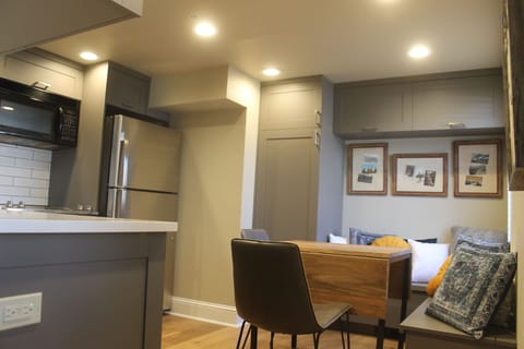 Brand new kitchen remodel with breakfast nook and pantry
