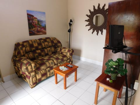 Living/seating area.