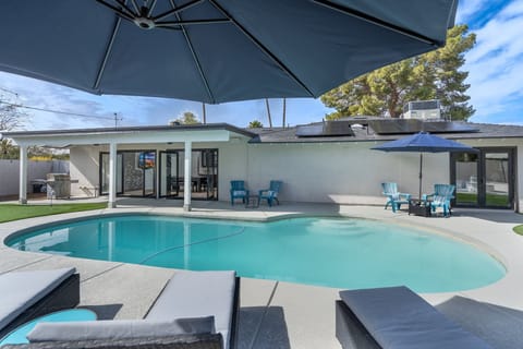 Enjoy the Arizona weather either lounging in the sun or catch some shade. 