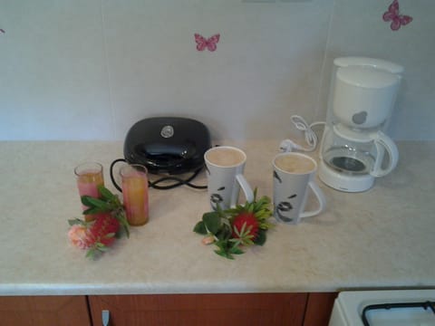 coffee and fruit juice