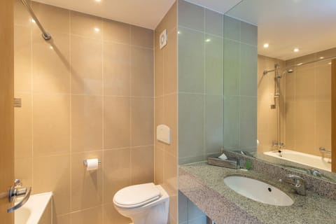 In-room safe, desk, laptop workspace, iron/ironing board