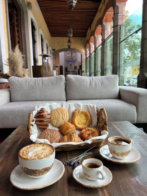 Buffet breakfast for a fee on weekends