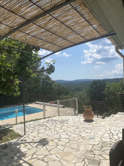 View from sitting area