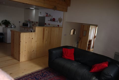 Open plan living area