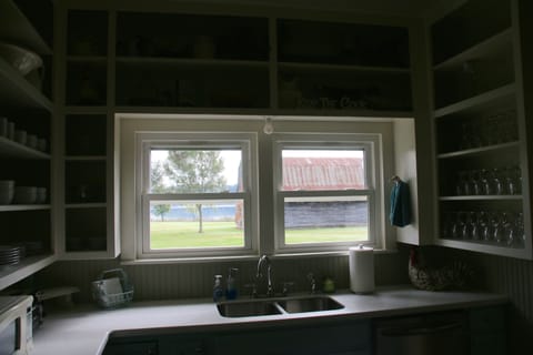 View from the kitchen window