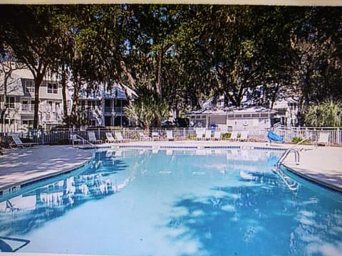 Pool right outside of back door