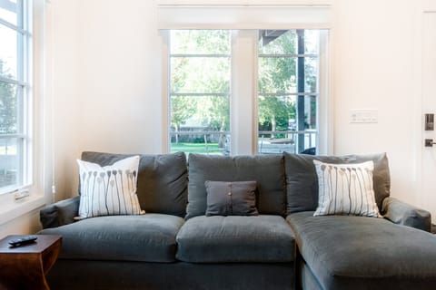 West Elm reclaimed wood bed has new cool-gel-foam mattress and luxe linens