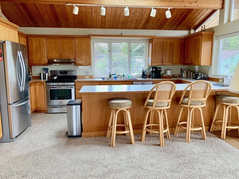 Light & bright kitchen with anything you might need.